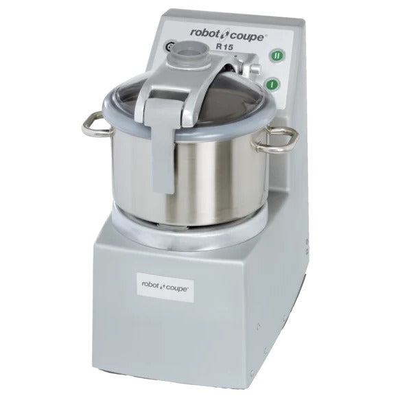 Robot Coupe Food Processor, 14 1/2" Wide, 240V 3 phase - 34 3/16"