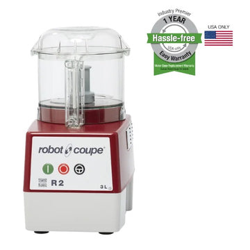 Robot Coupe Batch Bowl Processor, 8 11/16" Wide, 120V - Clear
