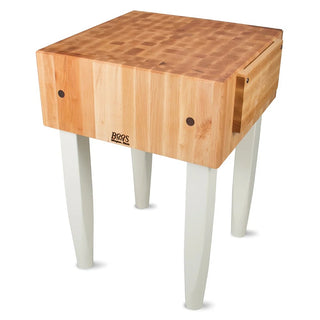 John Boos & Co PCA3 Butcher Block, 24" x 24", Brown - Default Title