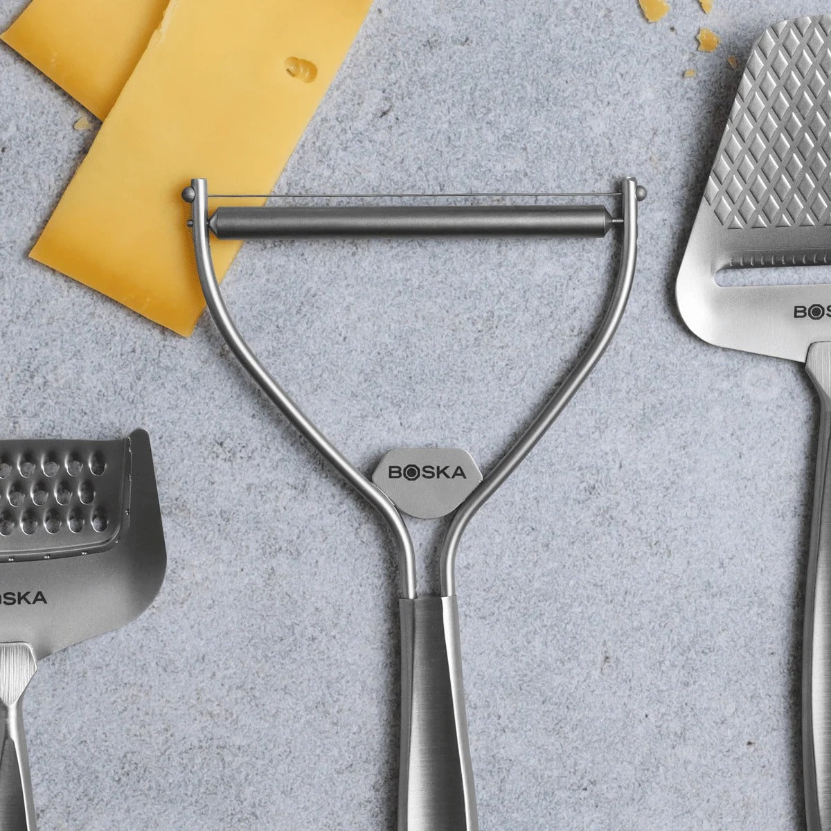 Boska USA Corp 307104 Stainless Steel Cheese Slicer, 4 5/16" x 9 5/8", Silver - photo 2