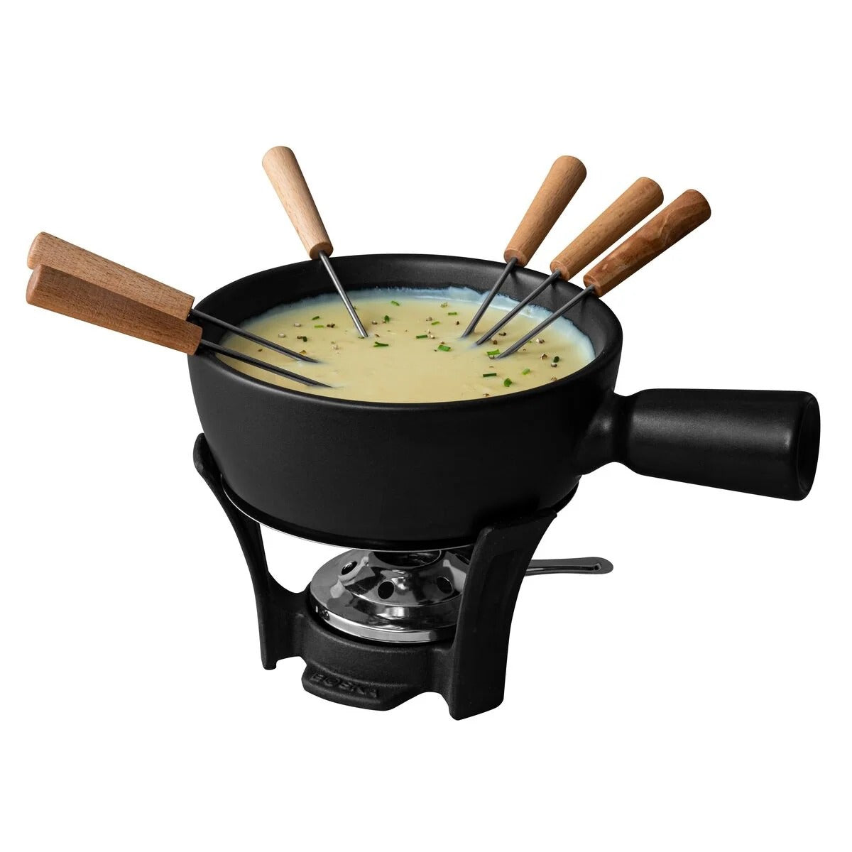 Boska USA Corp 853528 Fondue Pot Set, 44 oz., Black - photo 3