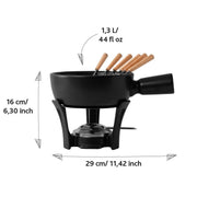 Boska USA Corp 853528 Fondue Pot Set, 44 oz., Black - photo 4