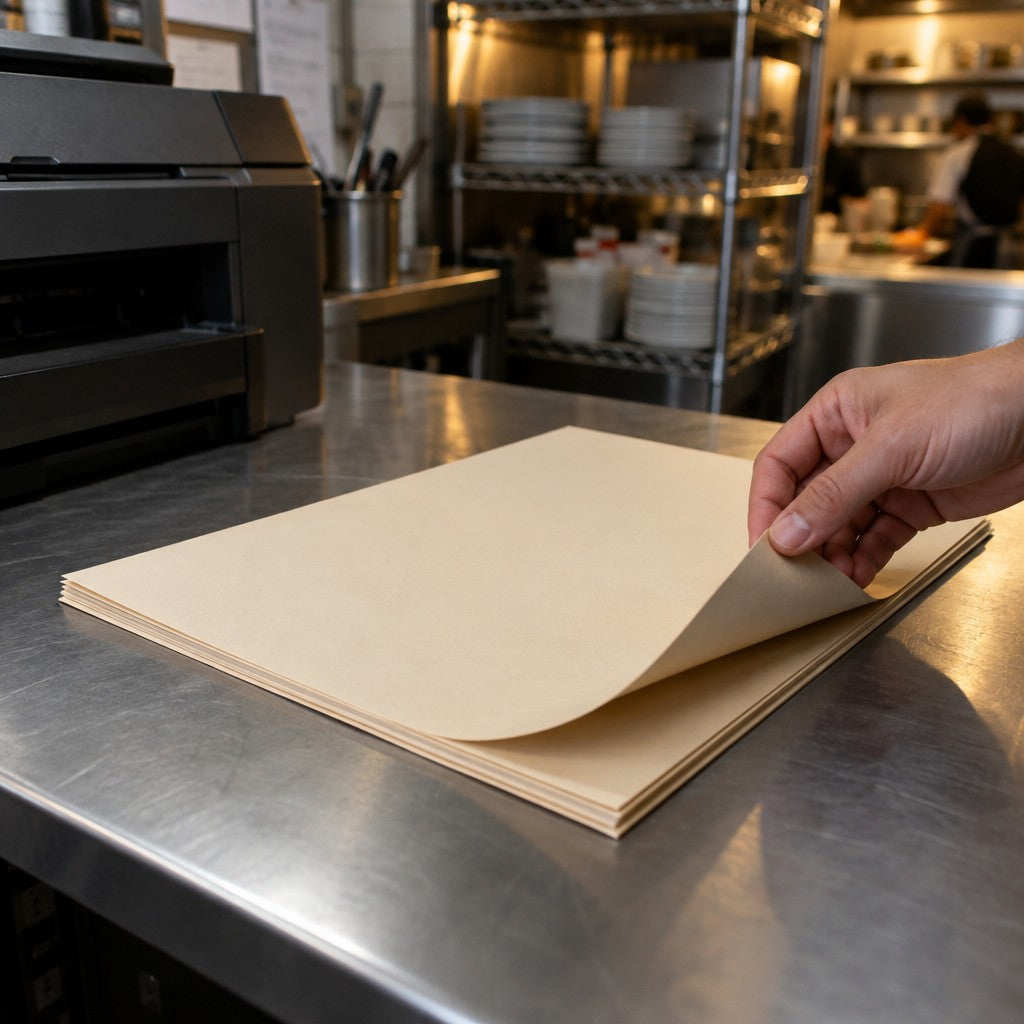 Choice Menu Paper, 100/Pack - in use