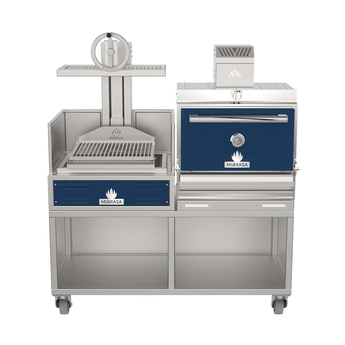 Mibrasa Charcoal Oven - 37 5/8" x 35 7/16" x 43 15/16"