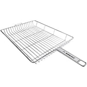 Mibrasa Stainless Steel Grill Basket, 11 13/16" x 15 11/16", Silver - KG4030H4