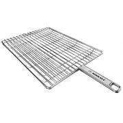 Mibrasa Stainless Steel Grill Basket, 11 13/16" x 15 11/16", Silver - 13/16"
