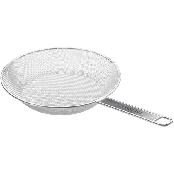 Mibrasa Stainless Steel Grill Pan, 11" Diameter, Silver - 2 3/8"