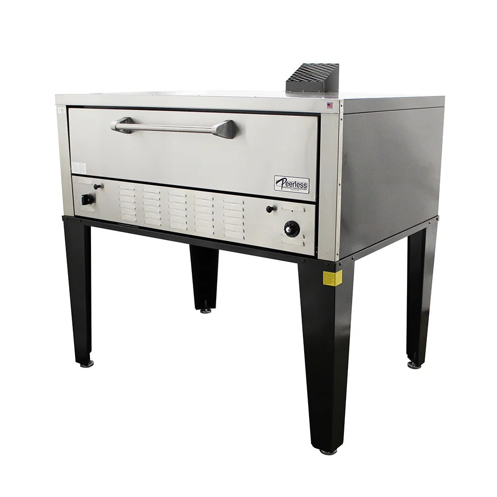 Peerless Ovens Natural Gas Pizza Deck Oven, 60" Wide - 61 1/2"