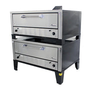 Peerless Ovens Natural Gas Pizza Deck Oven, 60" Wide - 71 1/2"