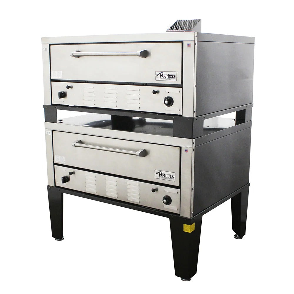 Peerless Ovens Pizza Deck Oven, 50" Wide - 69"