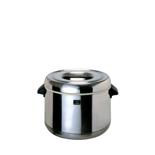 Zojirushi RDS Stainless Steel Sushi Rice Container, 18 1/8" Wide, Silver - 10 3/4"