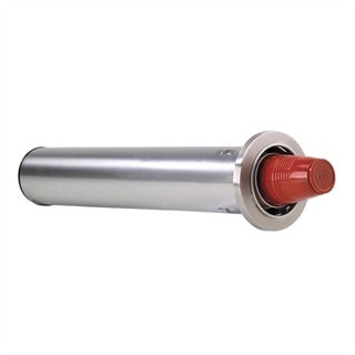 Dispense-Rite ADJ Stainless Steel In-Counter, 22 9/16" Long, Silver - 5 3/8"