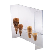 Dispense-Rite CSG-5L Acrylic Cone Stand, 5 Cones, Clear - Default Title
