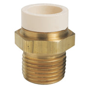 Sioux Chief 646-CG3 Brass Straight Adapter, 1 3/8" x Feet Feet Inches Inches - Default Title