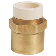 Sioux Chief 647-CG3 Brass Straight Adapter, 1 3/8" x Feet Feet Inches Inches - Default Title