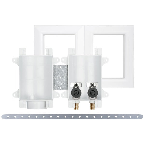 Sioux Chief 696 ABS Plastic Outlet Box, 11 1/2" Wide, White - photo 2