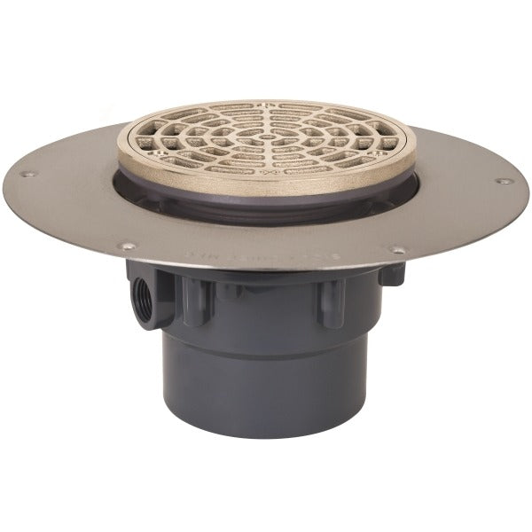 Sioux Chief 822 Floor Drain, 5 3/8" Diameter - photo 2