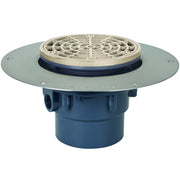 Sioux Chief 822 Floor Drain, 5 3/8" Diameter - Bronze Gray