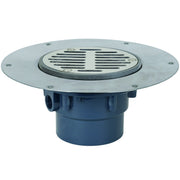 Sioux Chief 822 Floor Drain, 5 3/8" Diameter - Gray Silver