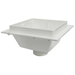 Sioux Chief 861 PVC Floor Sink, 14 1/8" x 14 1/8" - 7 7/16"