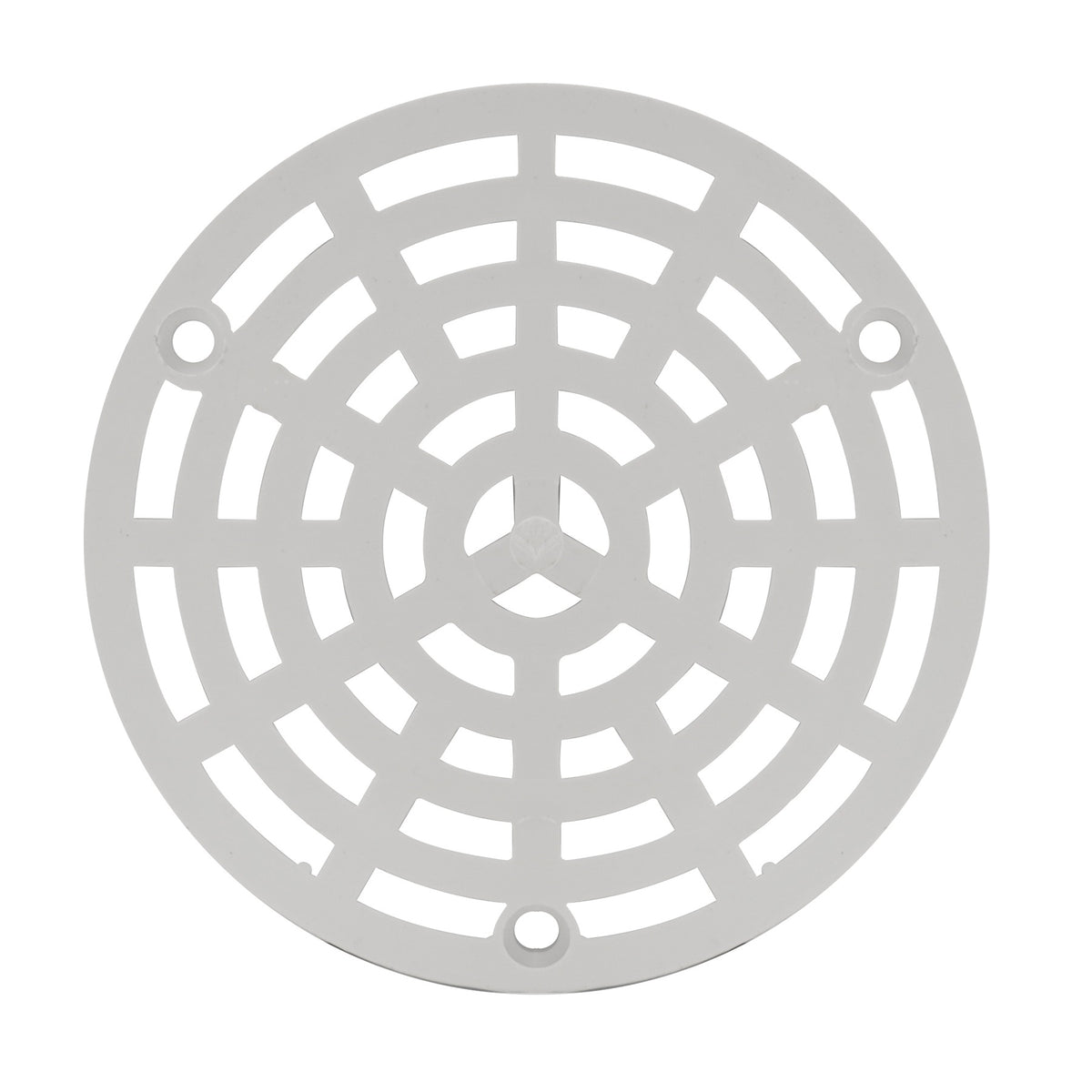 Sioux Chief 861-6 ABS Plastic Strainer, 5 1/4" Diameter, White - Default Title