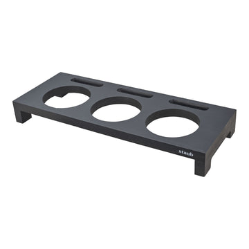 Staub 1004003 Wood Display Stand, 3 oz., Black - Default Title