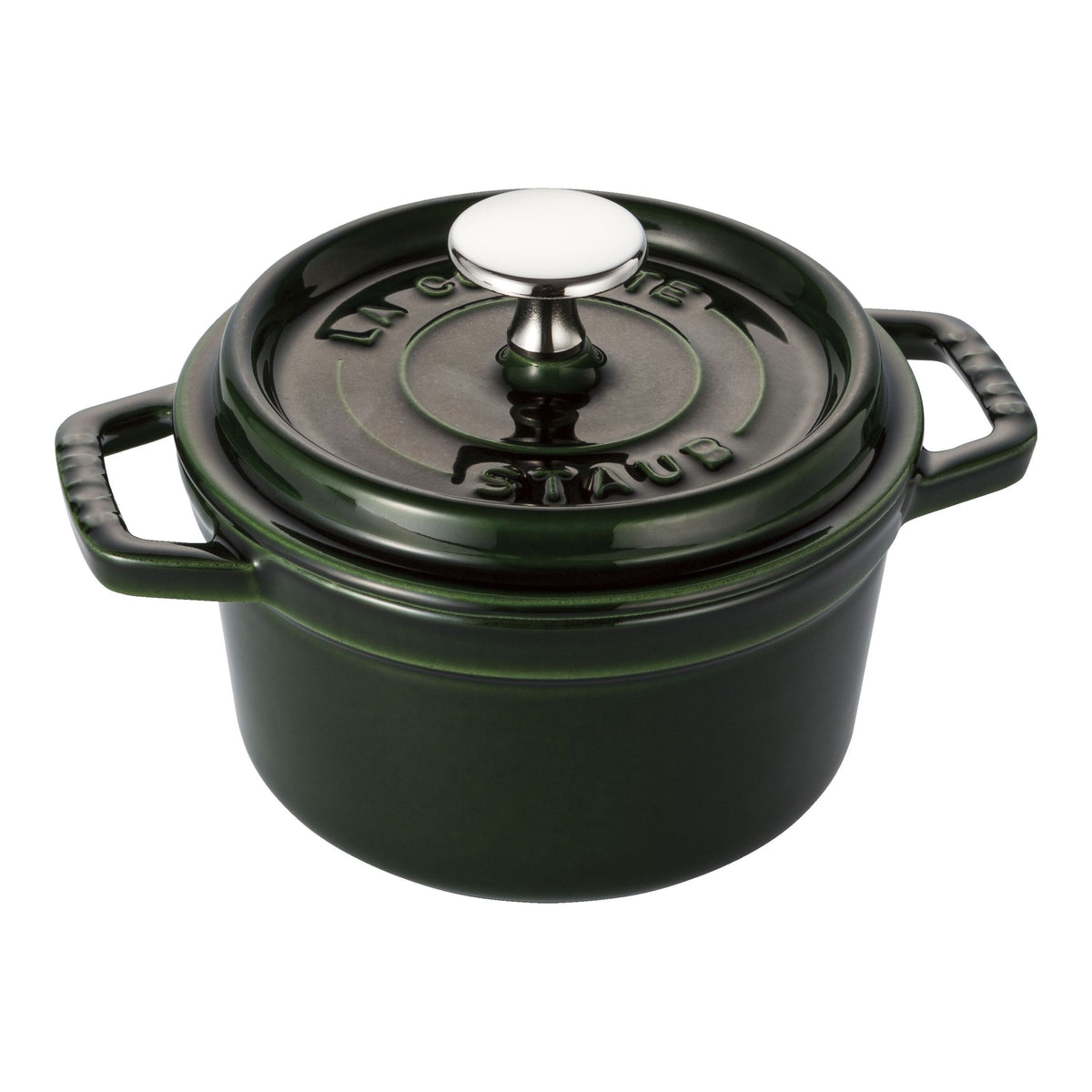 Staub Cast Iron Dutch Oven, Black - 1.27 qt.