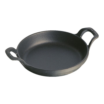 Staub 1004108 Cast Iron Gratin Dish, 13.44 oz., Black - Default Title