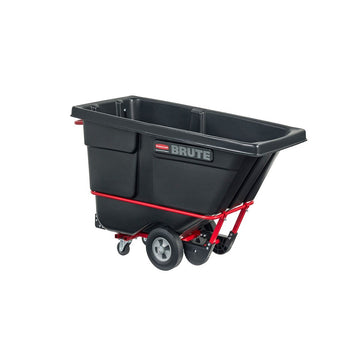 Rubbermaid Brute Trash Cart, Gray - 29"