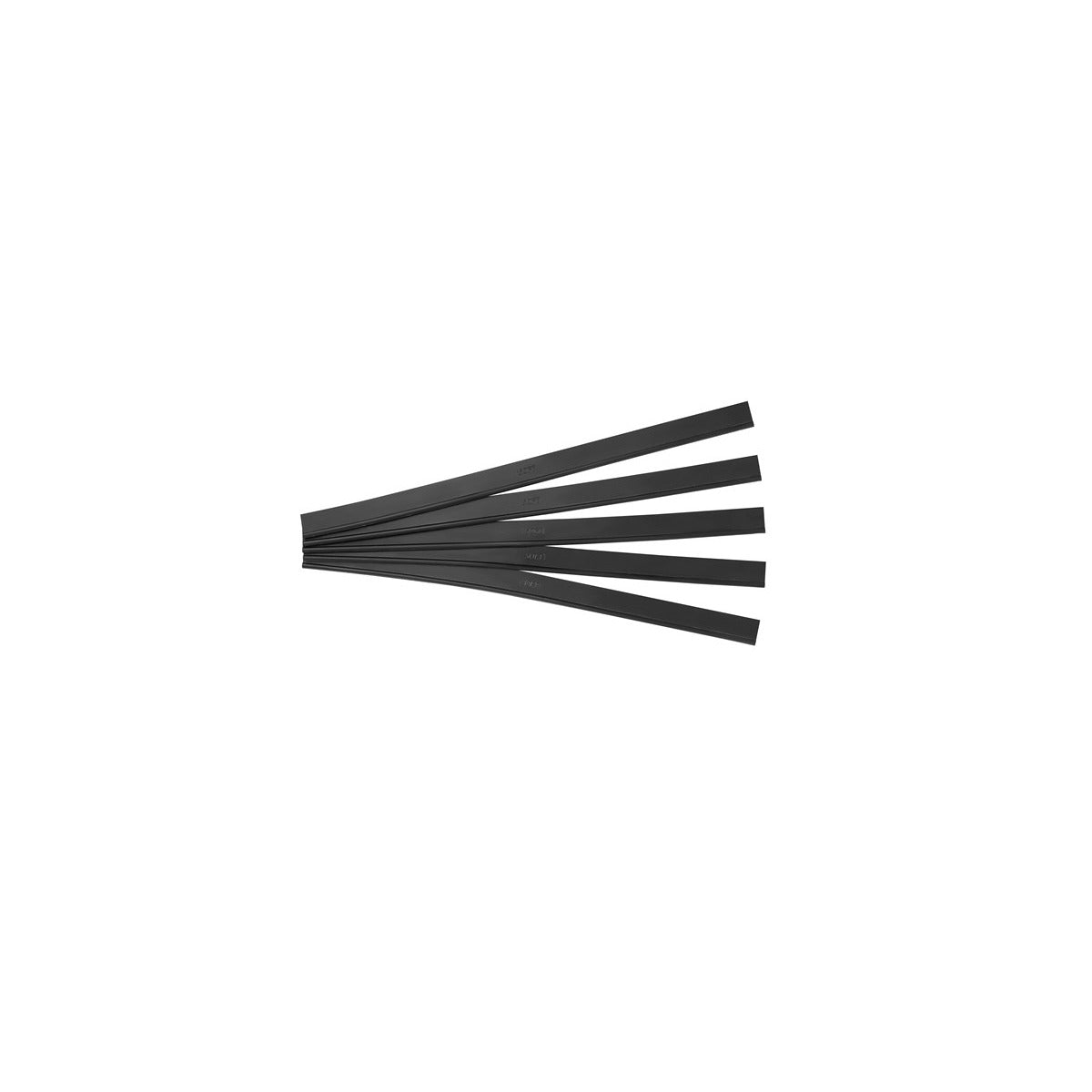 Rubbermaid HYGEN Blade, Black, 5/Case - 10"