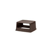 Rubbermaid Heavy Duty Plastic Lid Without Doors, 26 5/8" Wide - Brown