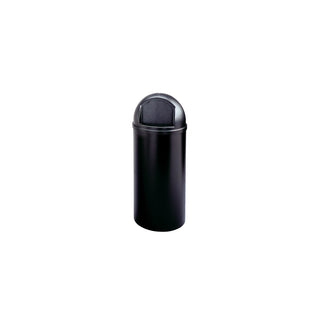 Rubbermaid Heavy Duty Plastic Trash Can, 15 gal. - Black
