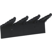 Vikan Plastic Wall Bracket, 6 3/4" x 9 7/16" - Black