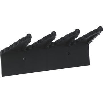 Vikan Plastic Wall Bracket, 6 3/4" x 9 7/16" - Black