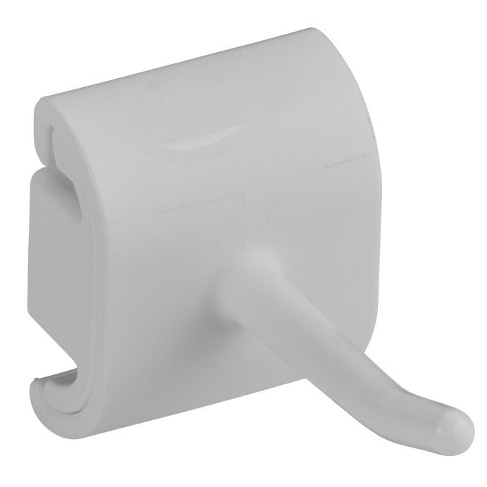 Vikan Plastic Wall Bracket, 3 1/8" x 1 5/8" - White