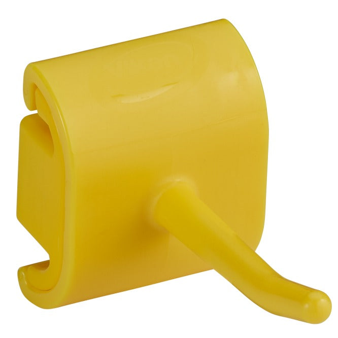 Vikan Plastic Wall Bracket, 3 1/8" x 1 5/8" - Yellow