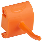 Vikan Plastic Wall Bracket, 3 1/8" x 1 5/8" - Orange
