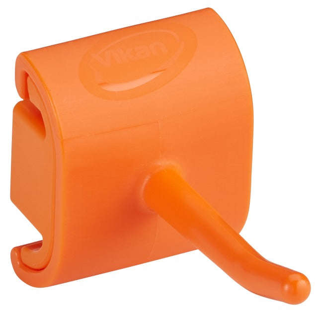 Vikan Plastic Wall Bracket, 3 1/8" x 1 5/8" - Orange