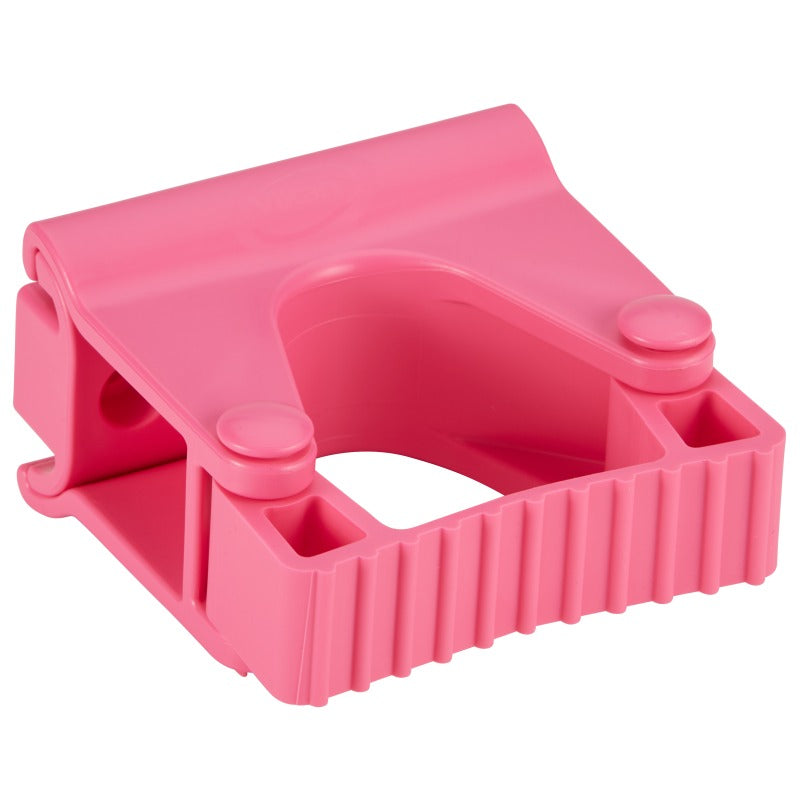 Vikan Wall Bracket, 3 7/16" x 3 1/4" - Pink
