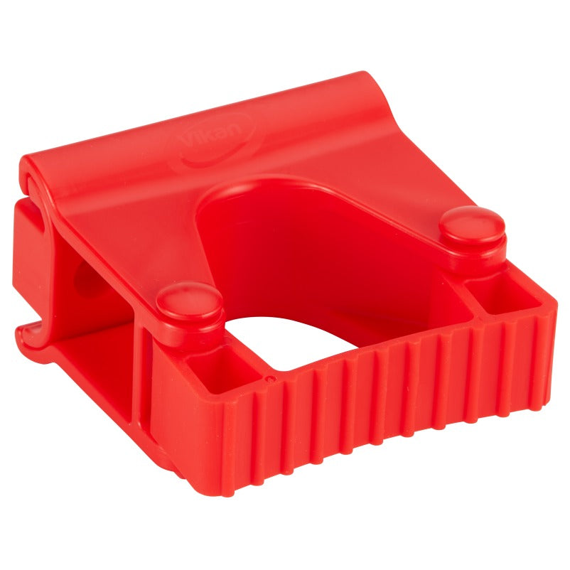 Vikan Wall Bracket, 3 7/16" x 3 1/4" - Red