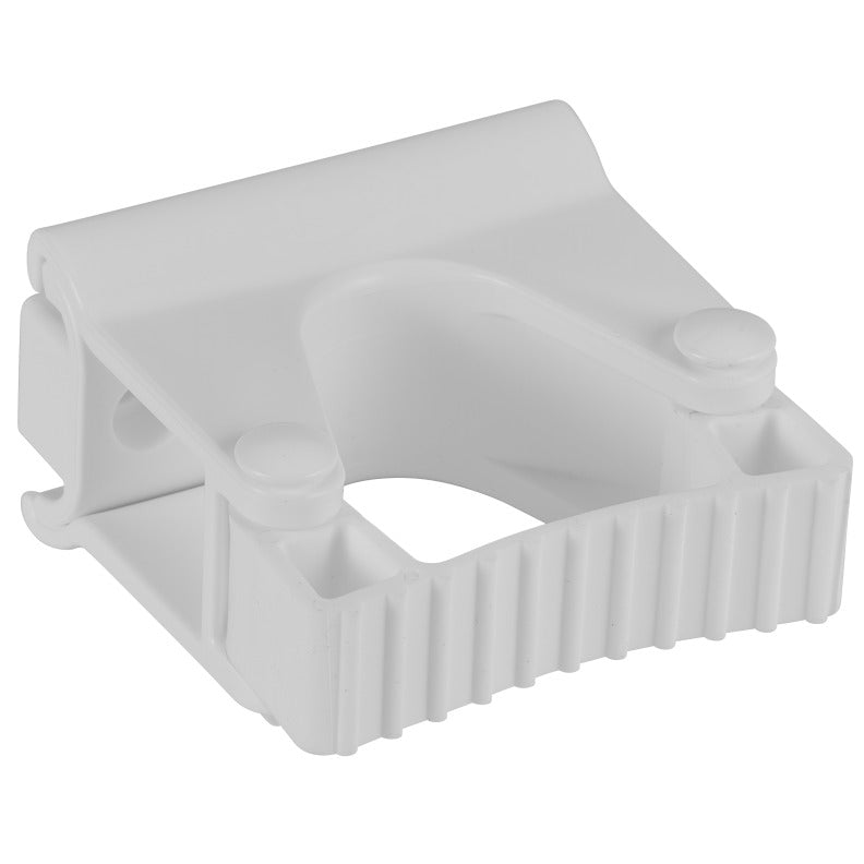 Vikan Wall Bracket, 3 7/16" x 3 1/4" - White