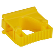 Vikan Wall Bracket, 3 7/16" x 3 1/4" - Yellow