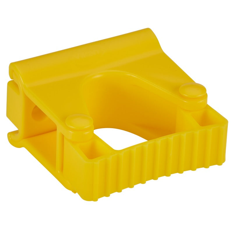 Vikan Wall Bracket, 3 7/16" x 3 1/4" - Yellow