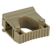 Vikan Wall Bracket, 3 7/16" x 3 1/4" - Brown
