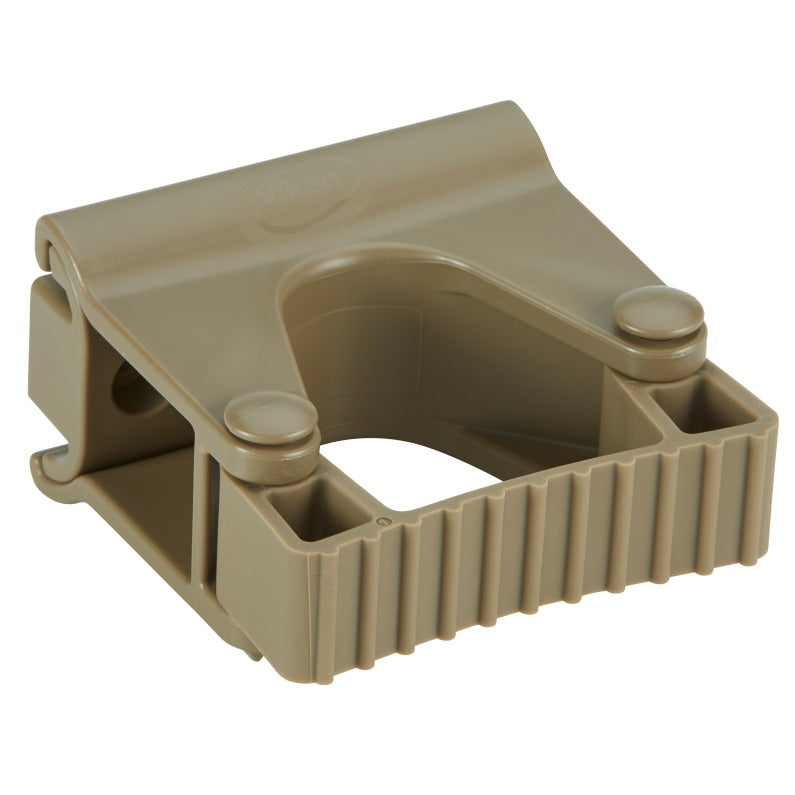 Vikan Wall Bracket, 3 7/16" x 3 1/4" - Brown