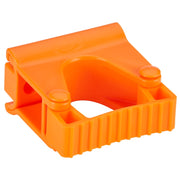 Vikan Wall Bracket, 3 7/16" x 3 1/4" - Orange