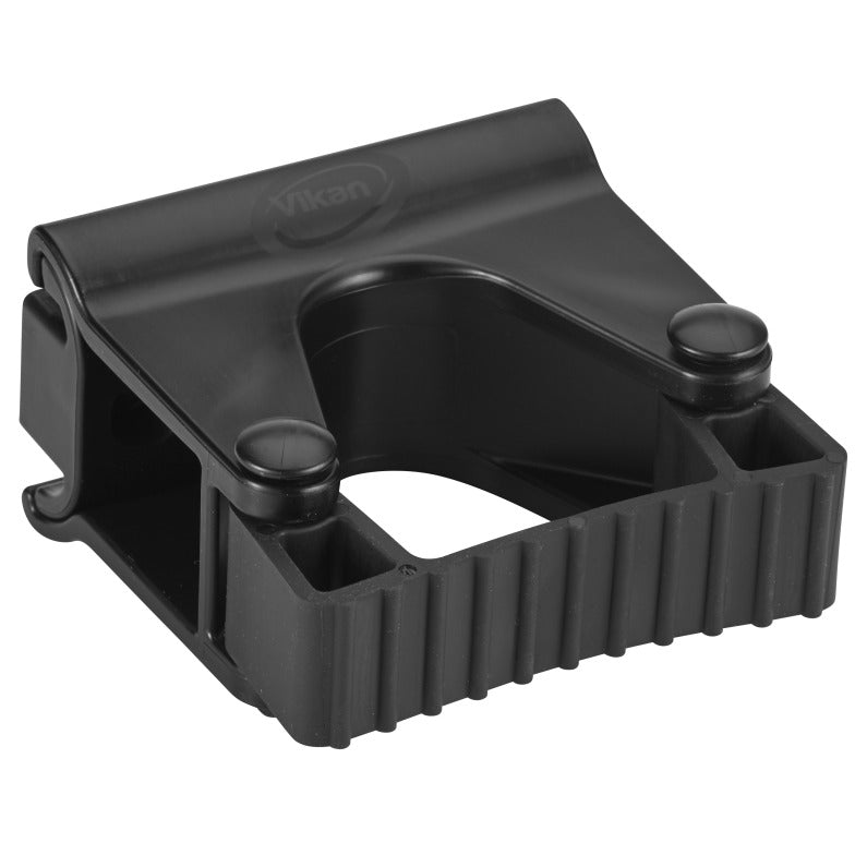 Vikan Wall Bracket, 3 7/16" x 3 1/4" - Black