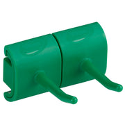 Vikan Plastic Wall Bracket, 3 1/8" x 3 1/4" - Green
