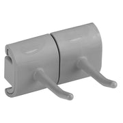 Vikan Plastic Wall Bracket, 3 1/8" x 3 1/4" - Gray