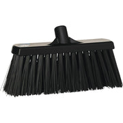 Vikan Broom Head, 3 15/16" Wide - Black